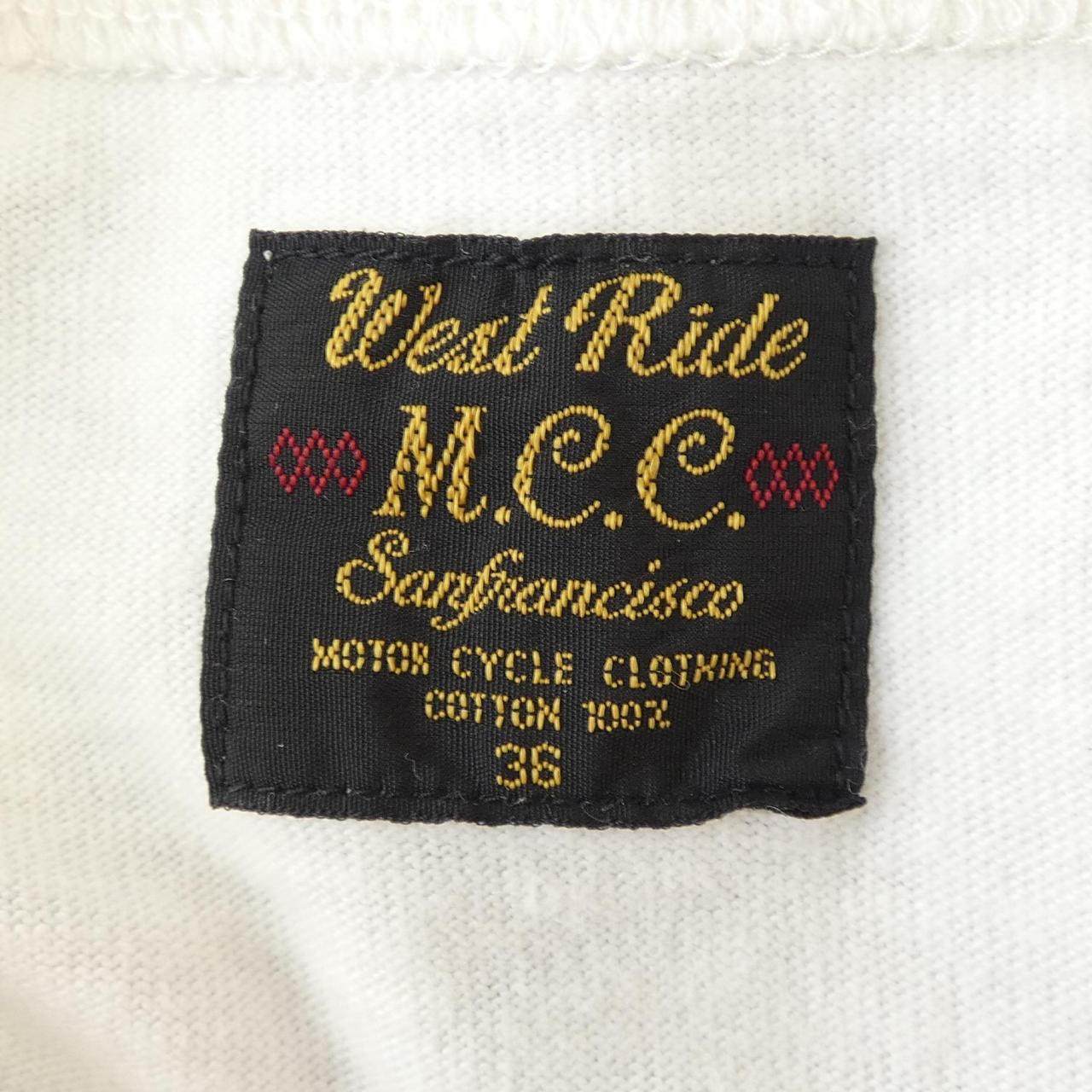 ウエストライド コットンTシャツ