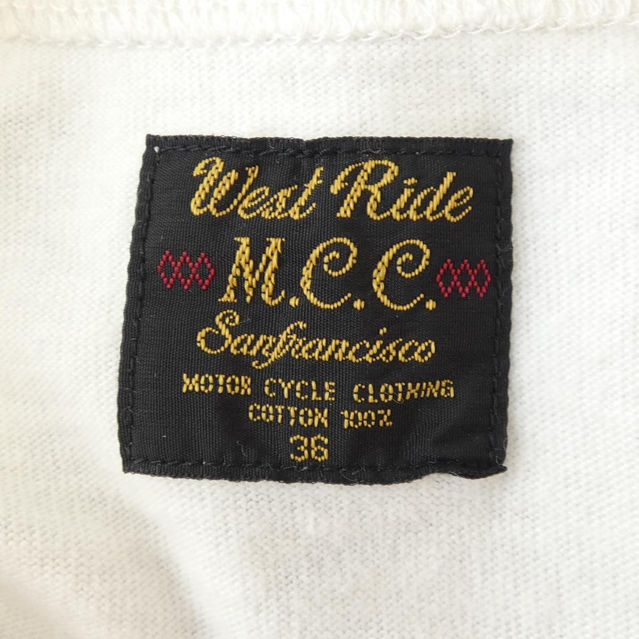 ウエストライド コットンTシャツ
