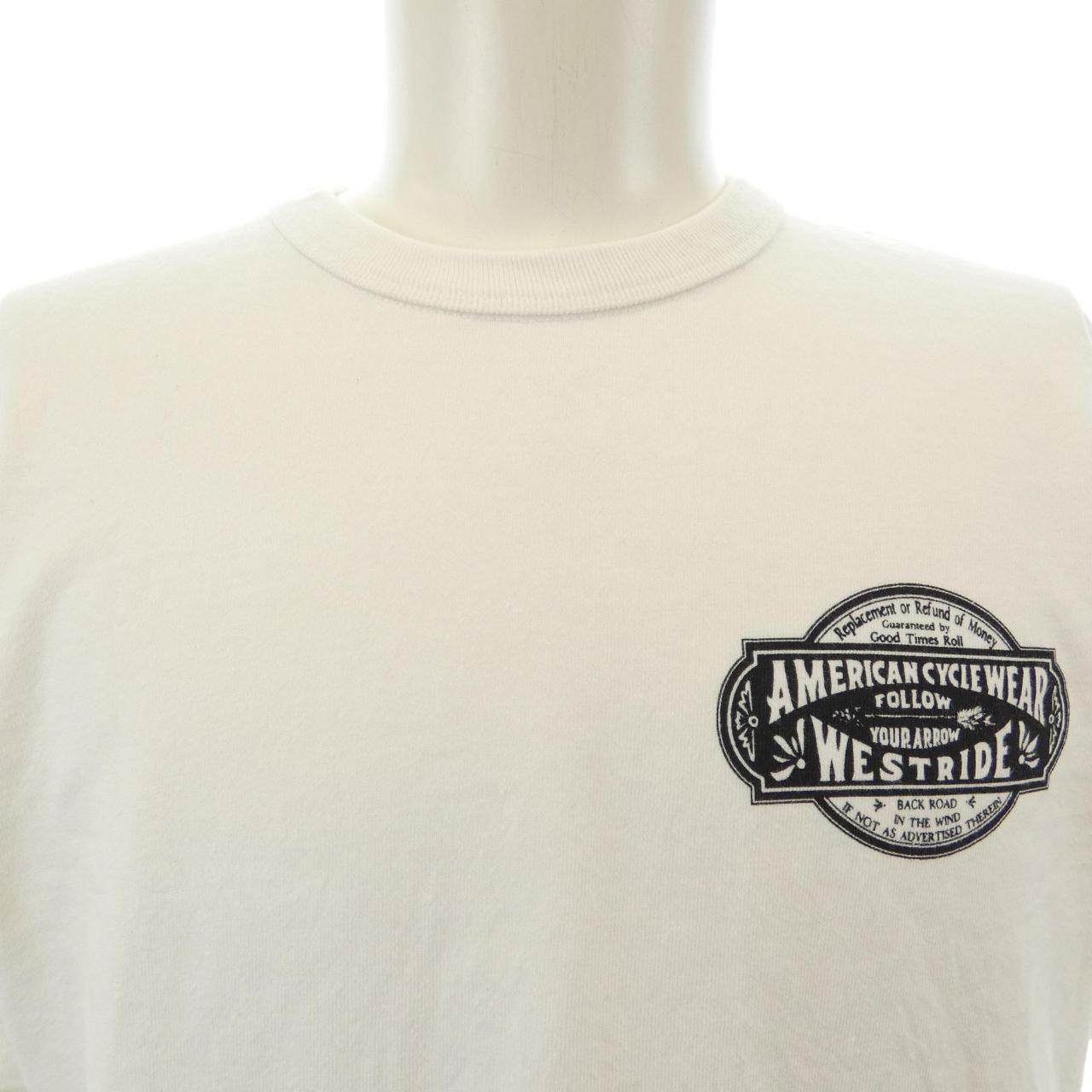 ウエストライド コットンTシャツ