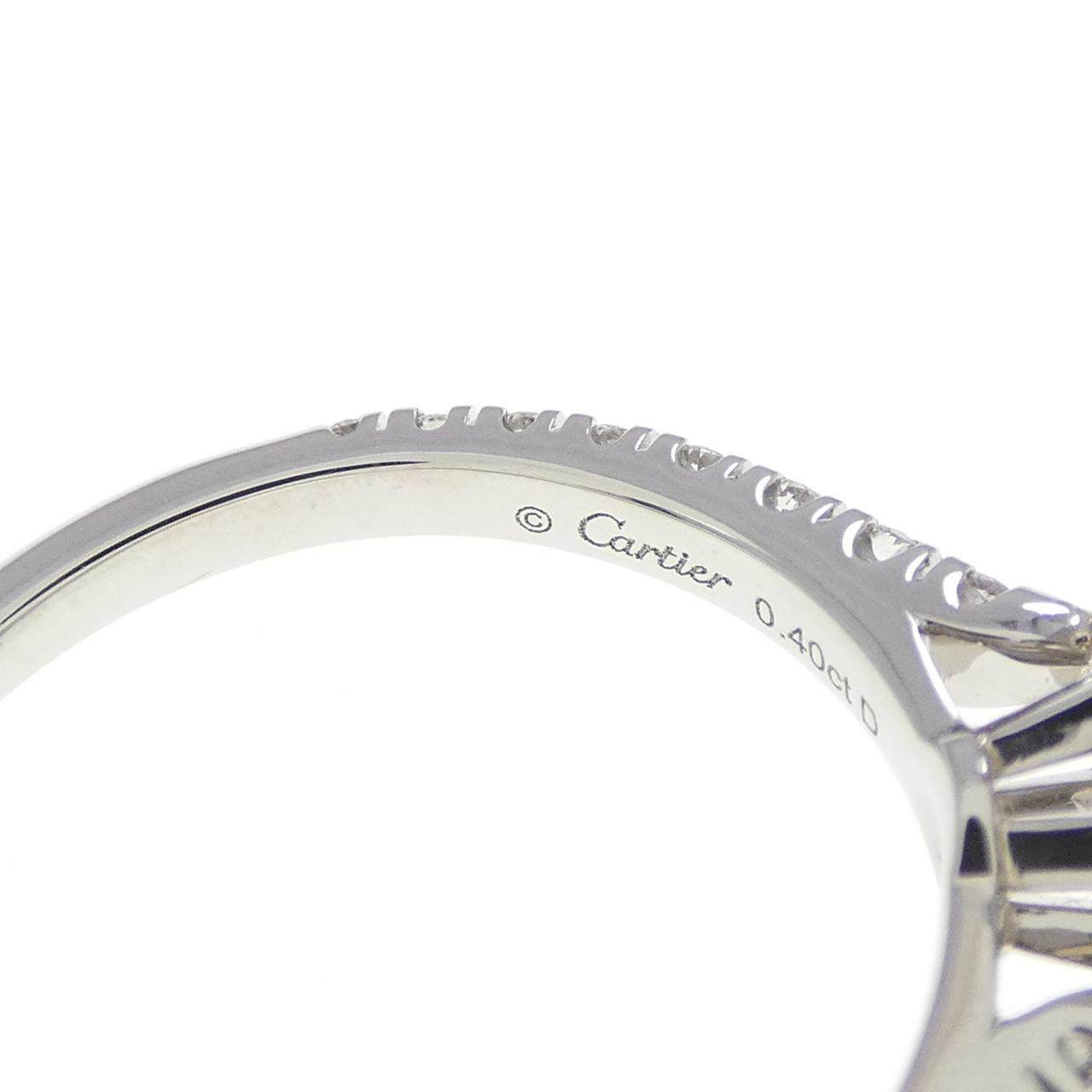 カルティエ デスティネ プラチナ リング 10.5号