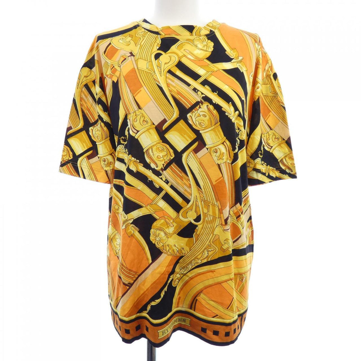 エルメス RYTHMES コットンTシャツ