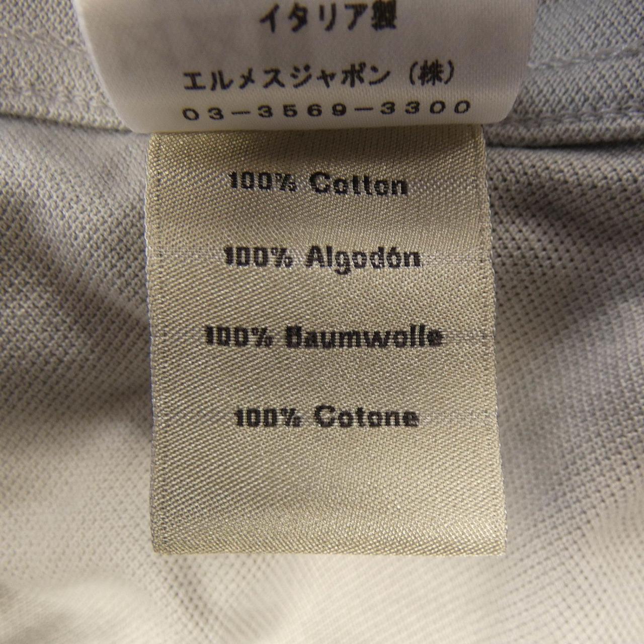 エルメス サドルステッチ コットンTシャツ