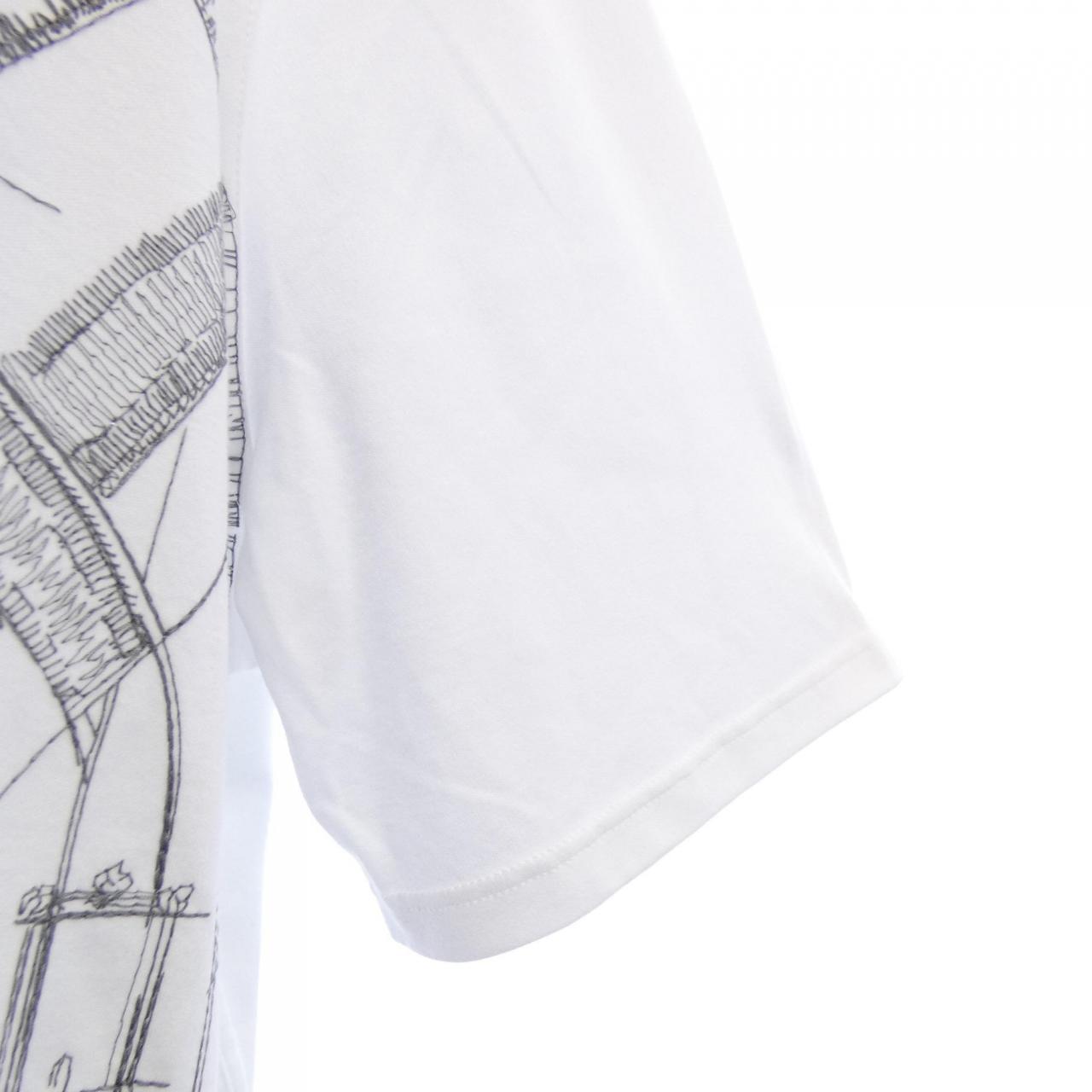 エルメス カヴァルカドゥールグリフォネ コットンTシャツ