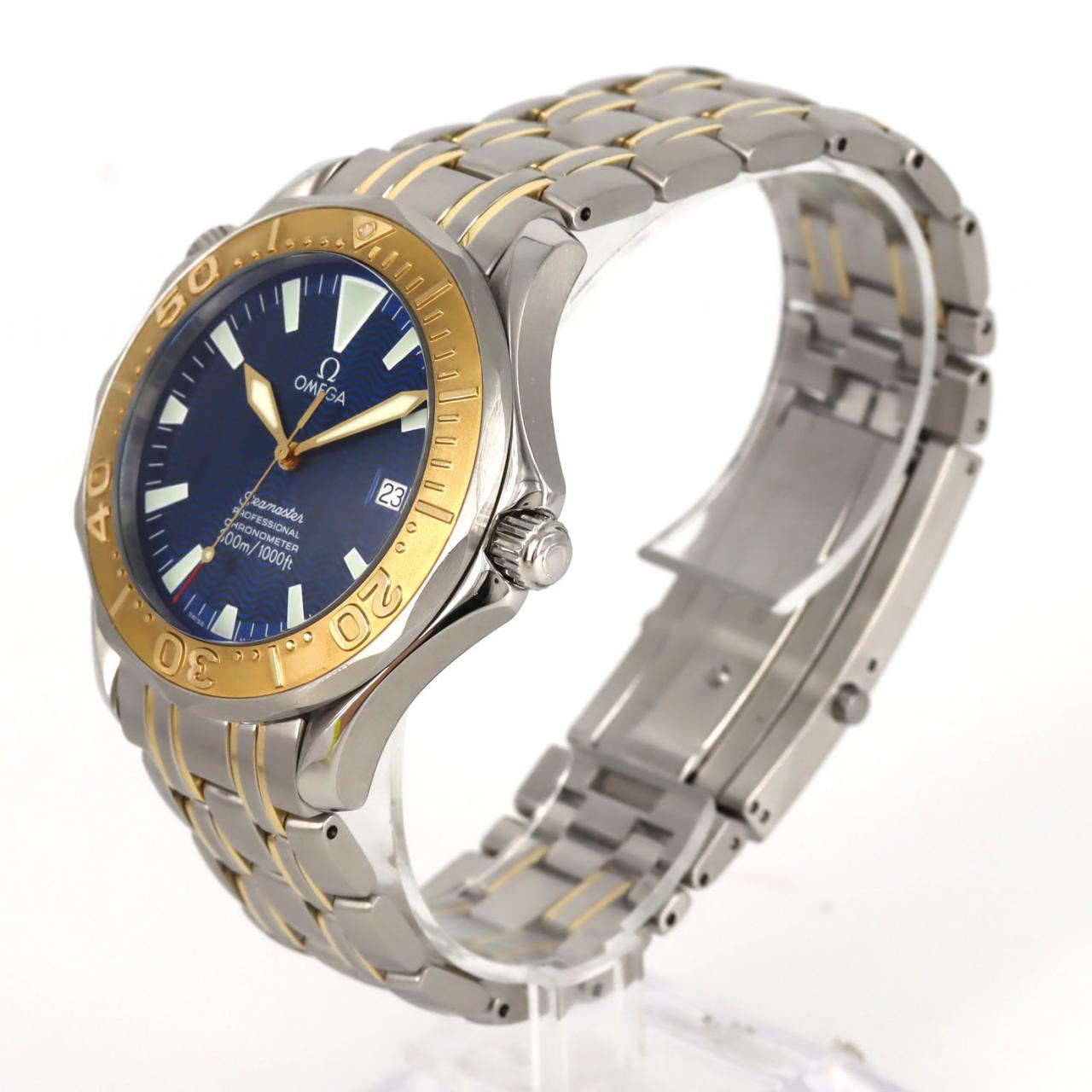 オメガ シーマスター プロ ステンレス/イエローゴールド 自動巻き