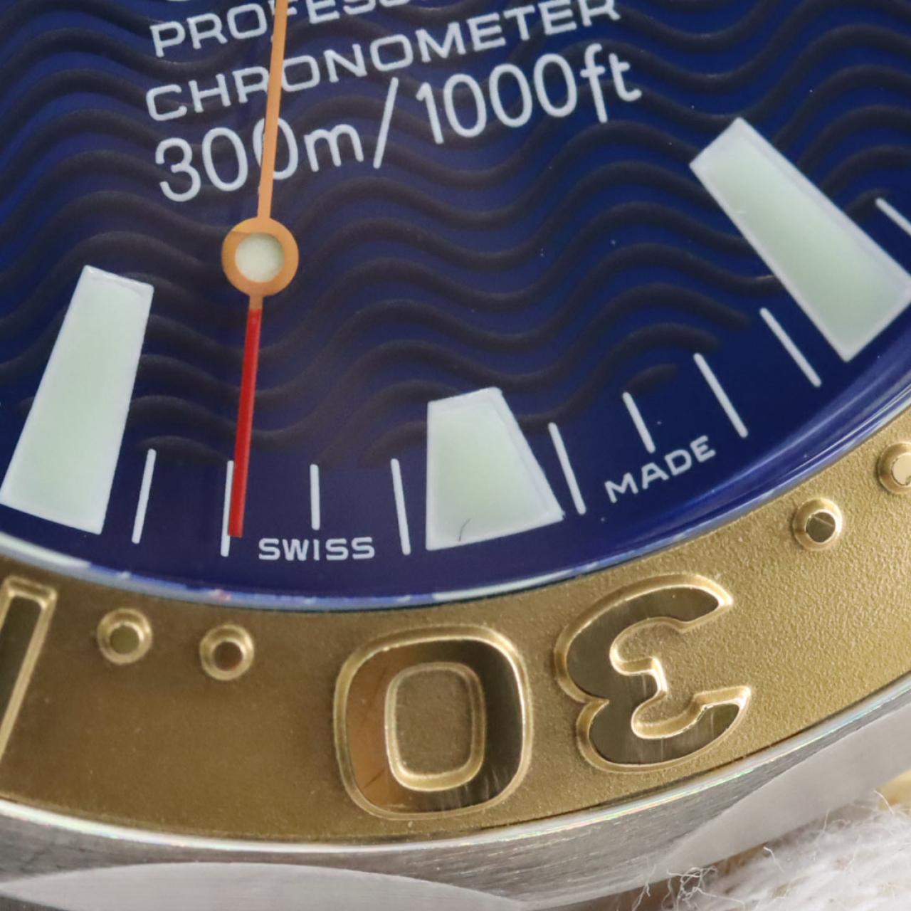 オメガ シーマスター プロ ステンレス/イエローゴールド 自動巻き