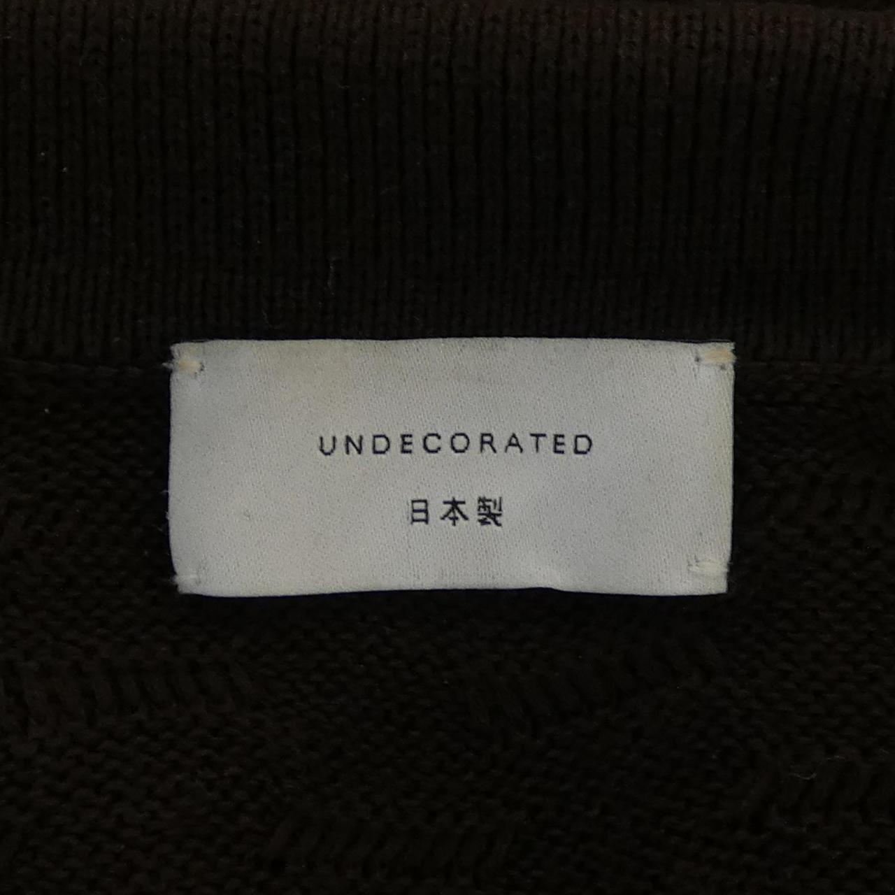 UNDECORATED ニットトップス