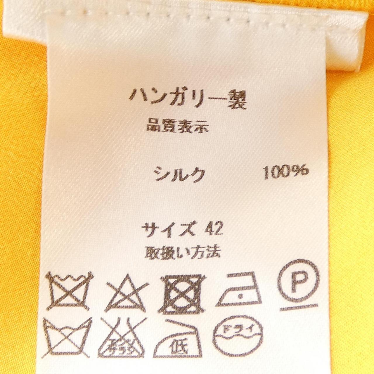 レッドヴァレンティノ シルクワンピース