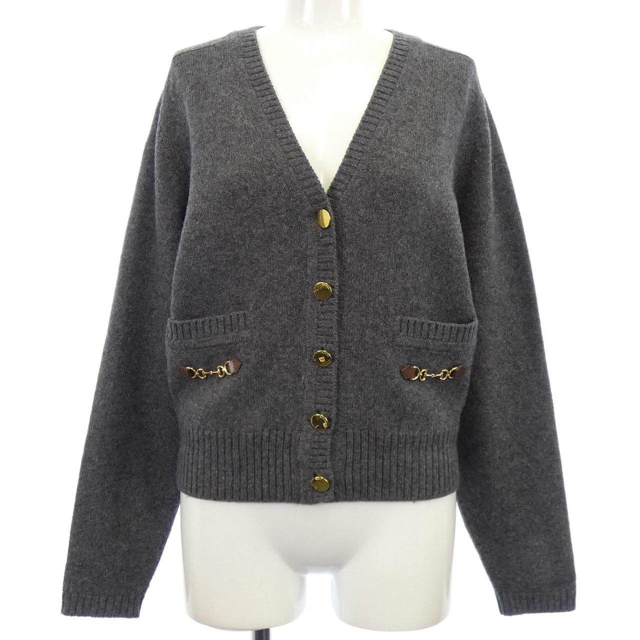 グッチ カシミヤカーディガン