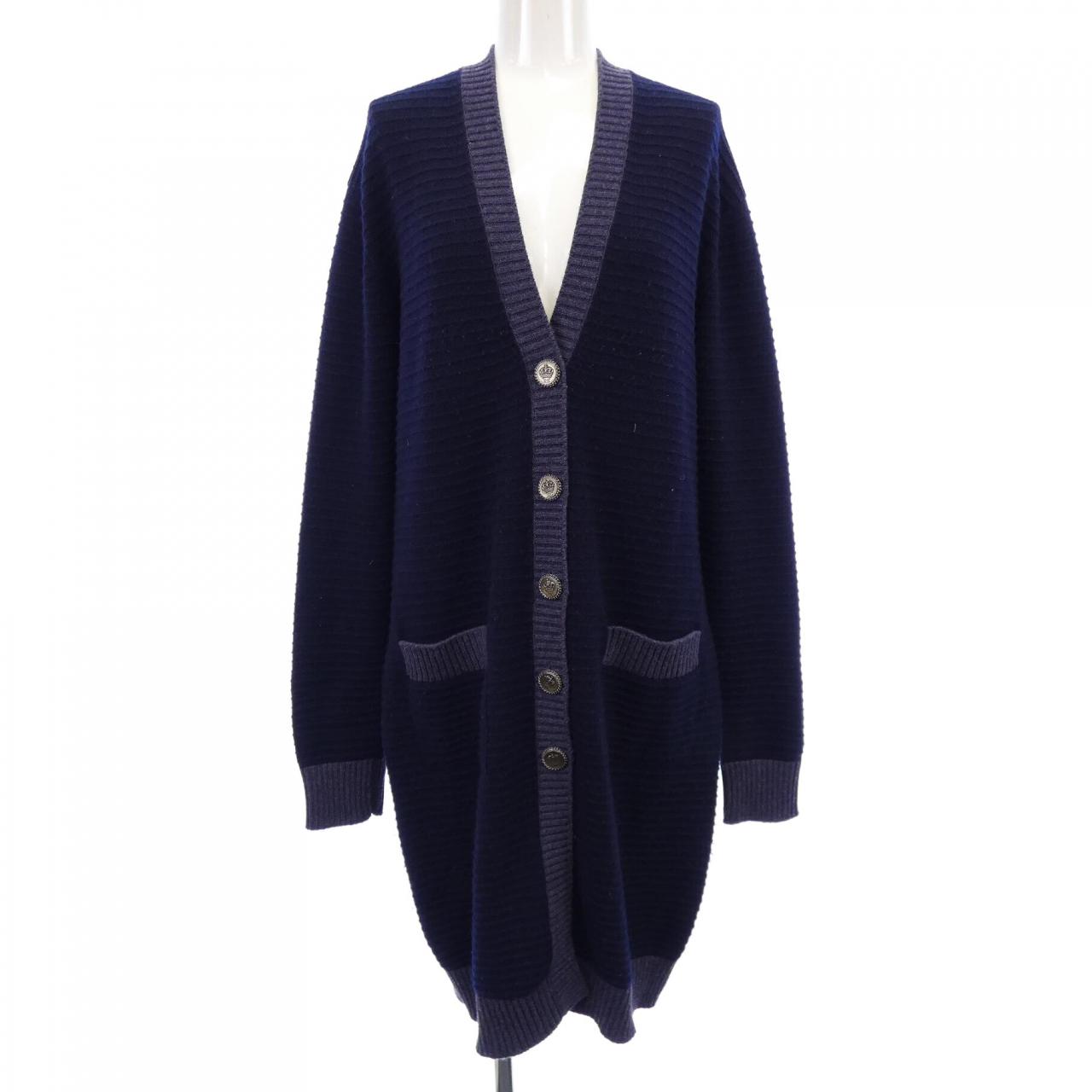 シャネル カシミヤロングカーディガン