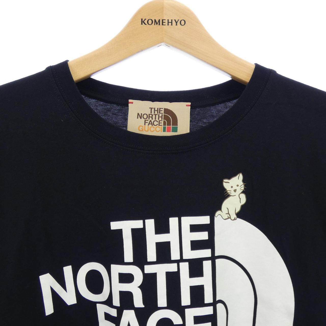 グッチザノースフェイス コットンTシャツ