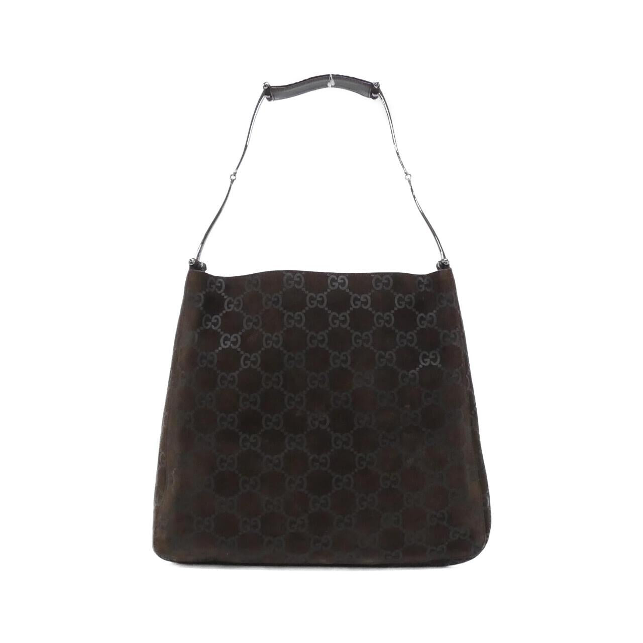 グッチ スエード ショルダーバッグ