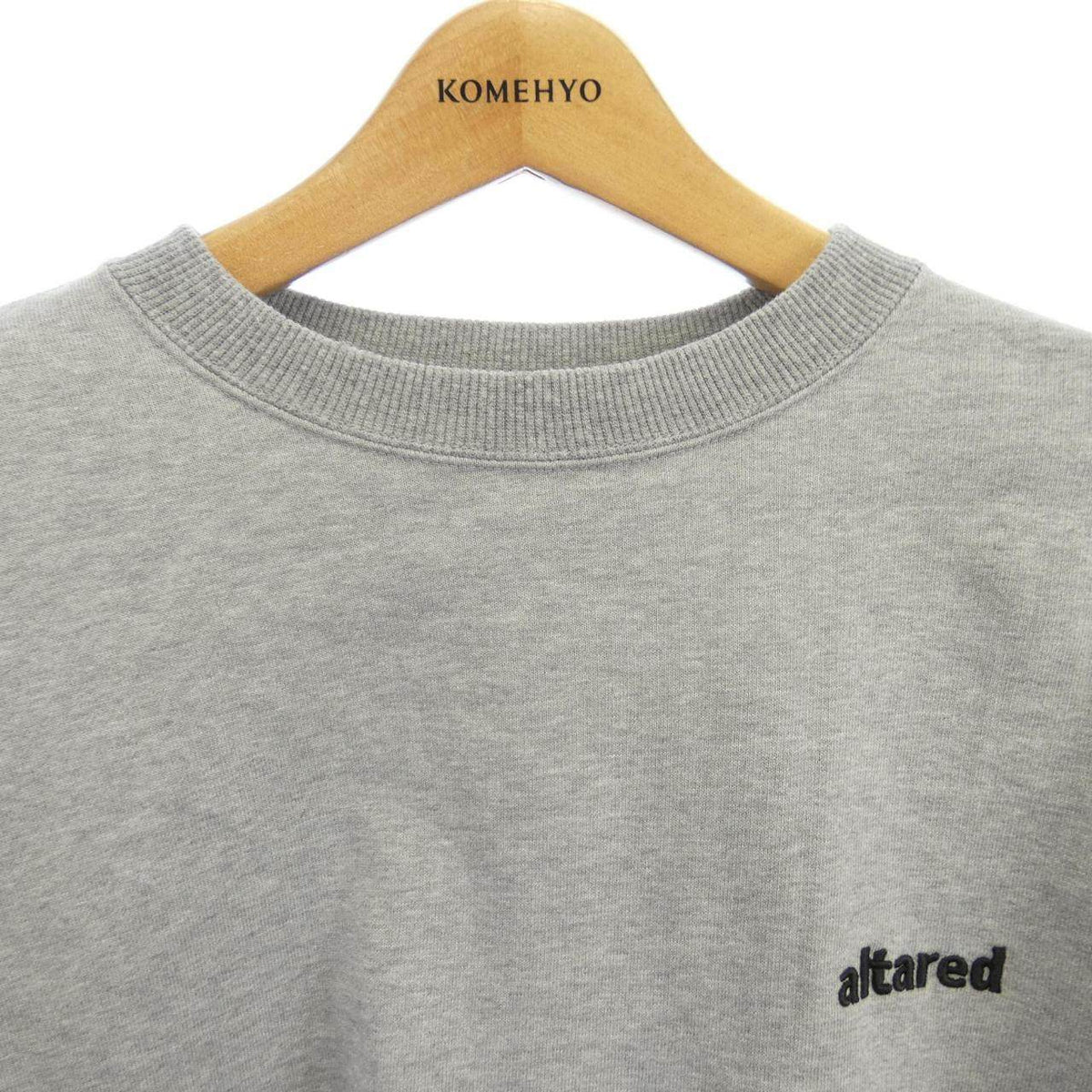 ALTARED コットンスウェットシャツ