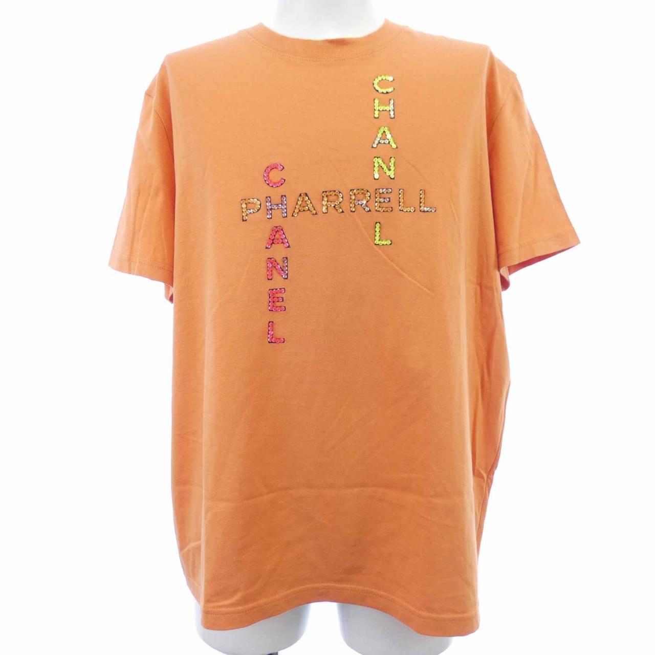 シャネル PHARRELL WILLIAMS コットンTシャツ
