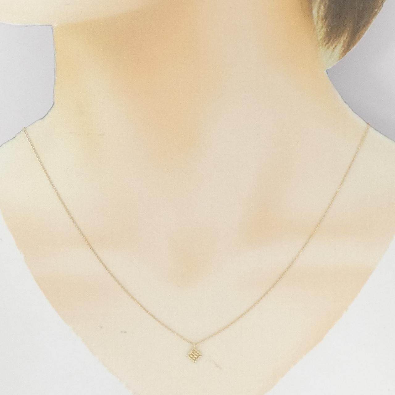 ココシュニック K10イエローゴールドネックレス
