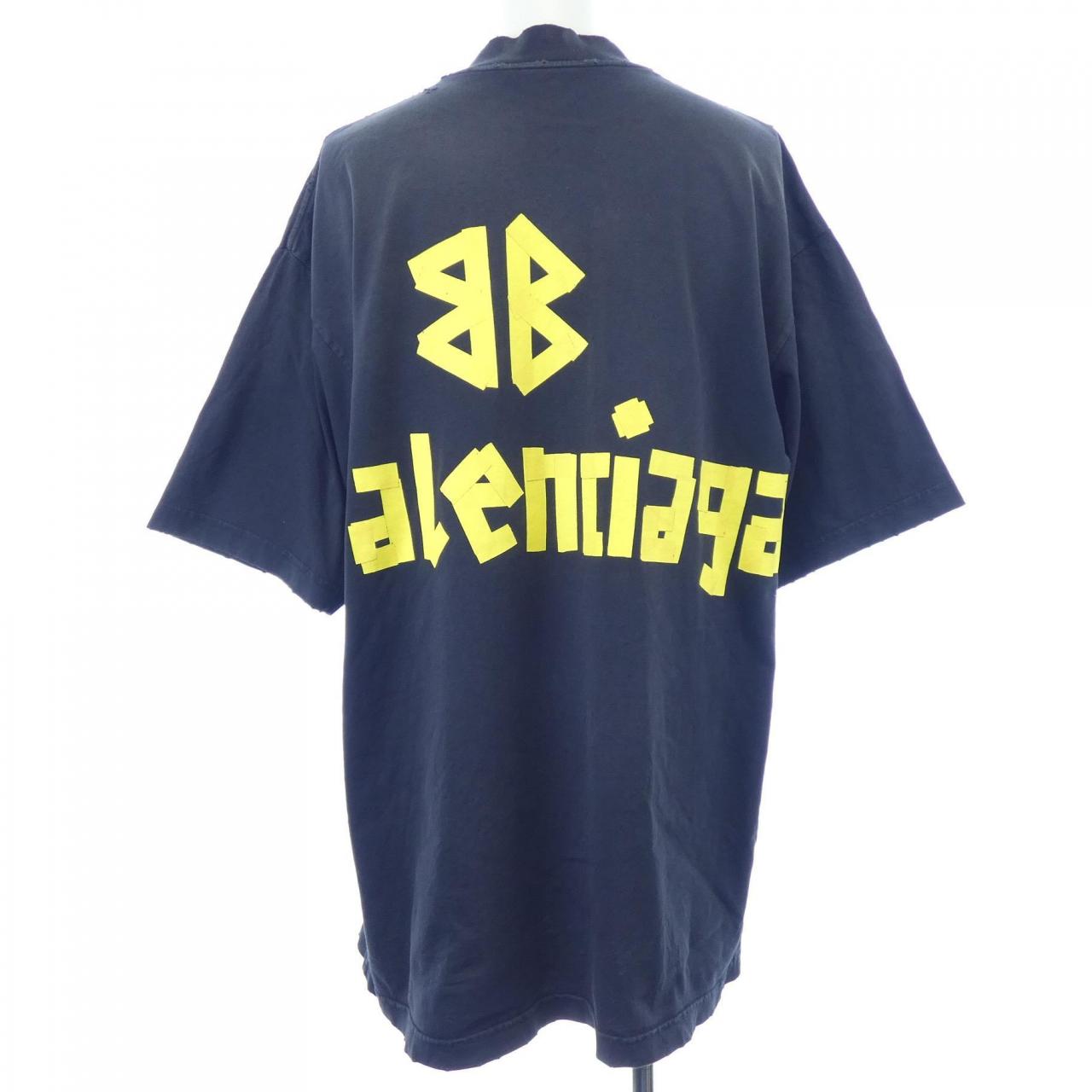 バレンシアガ TAPE TYPE コットンTシャツ