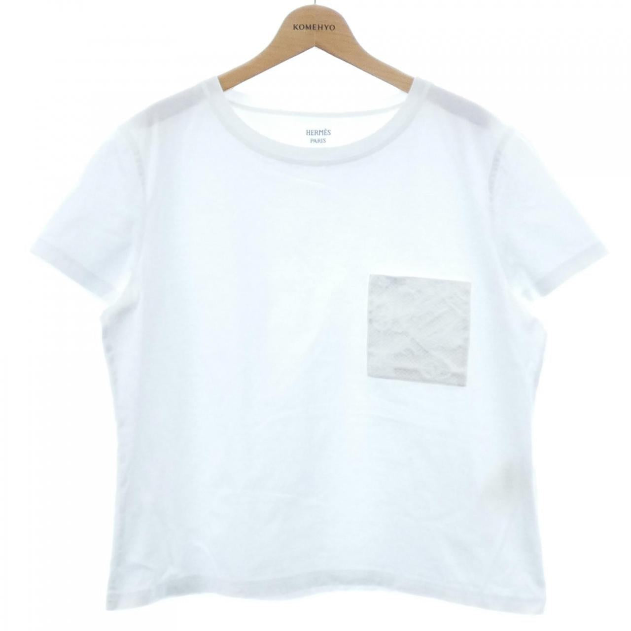 エルメス CLIQUTIS コットンTシャツ