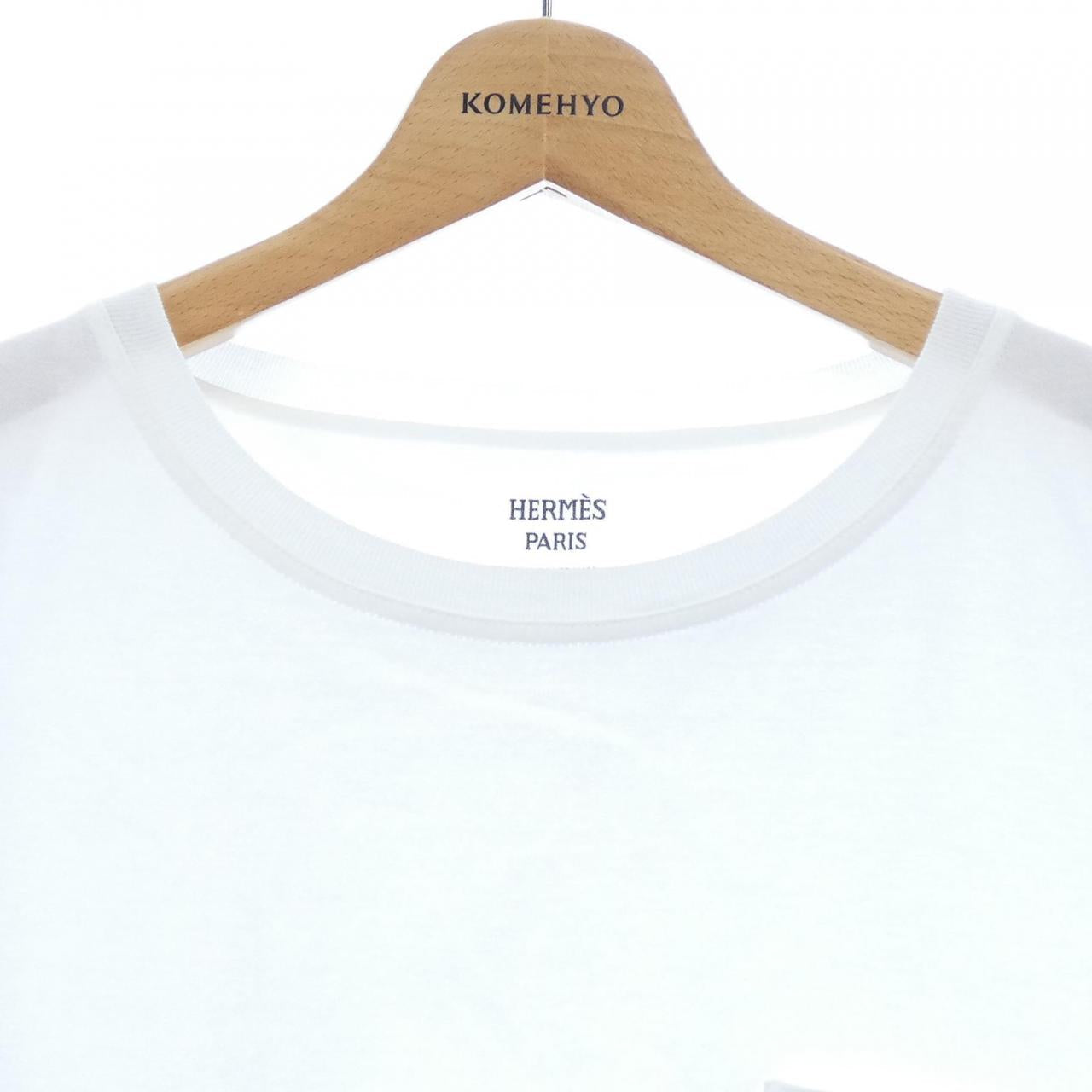 エルメス CLIQUTIS コットンTシャツ