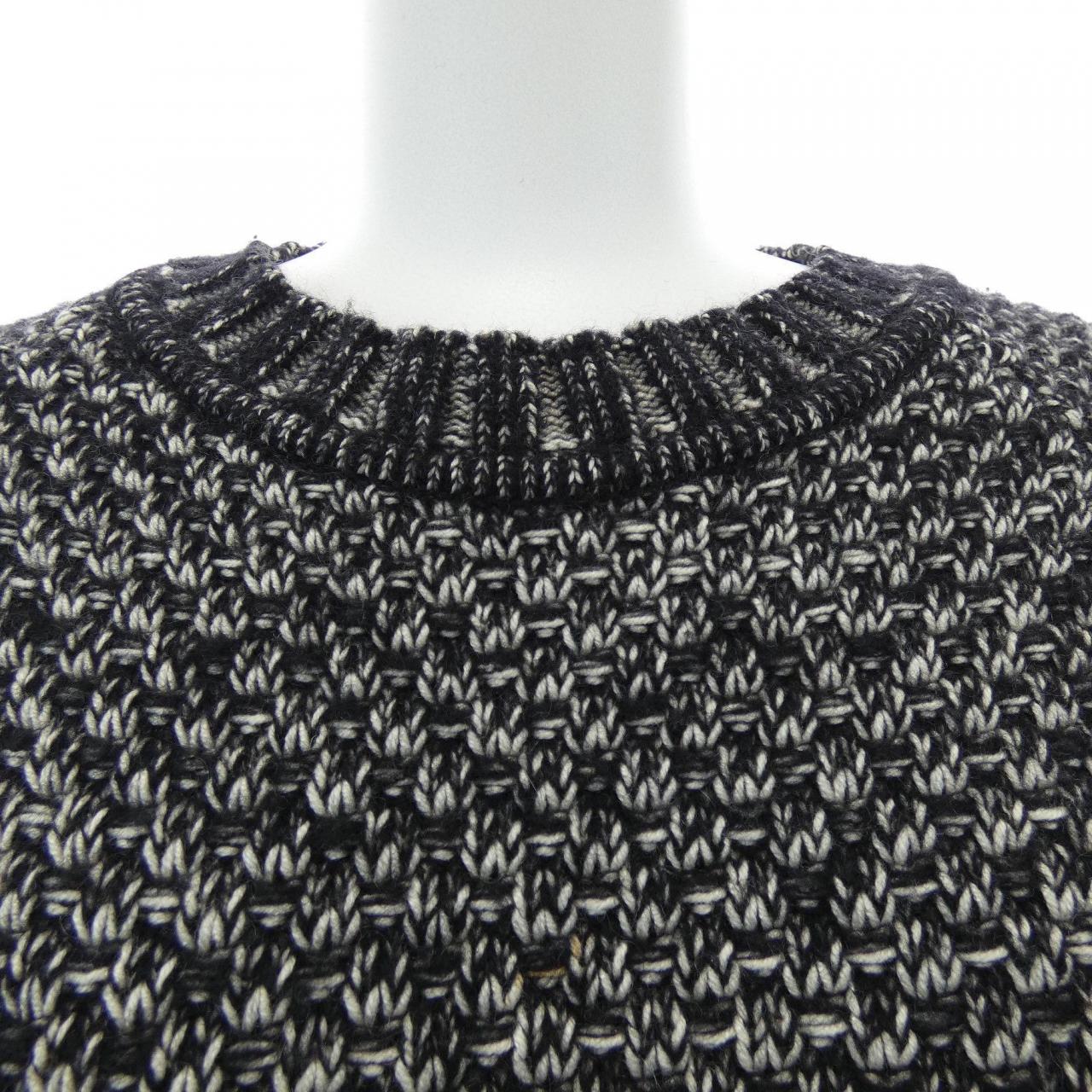 シャネル カシミヤ混 ワンピース