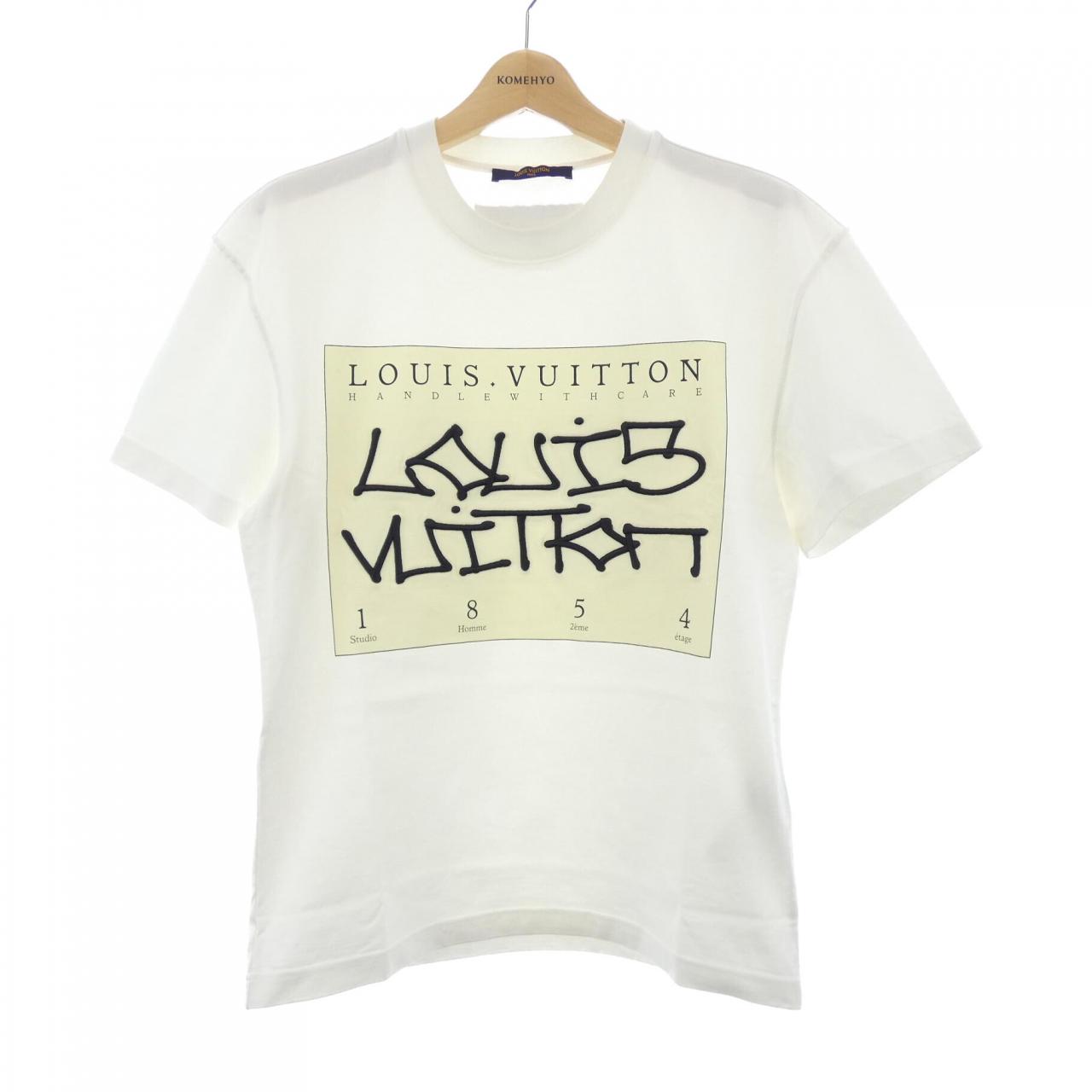ルイヴィトン プリントコットンTシャツ