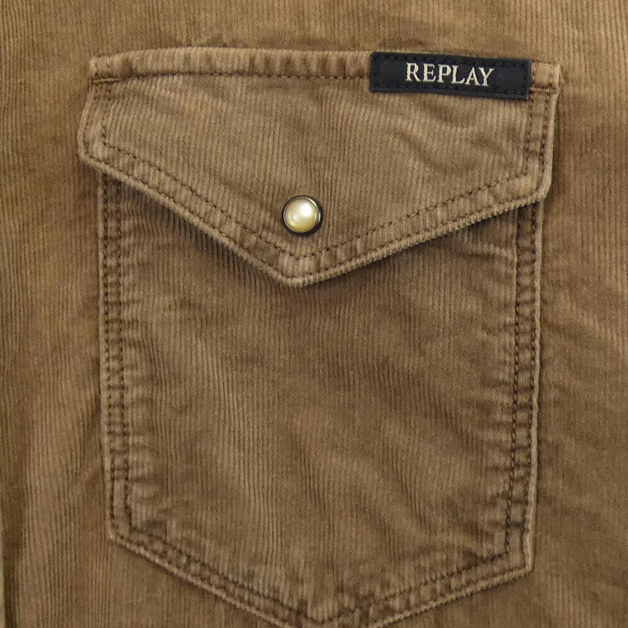 リプレイ コットンシャツ