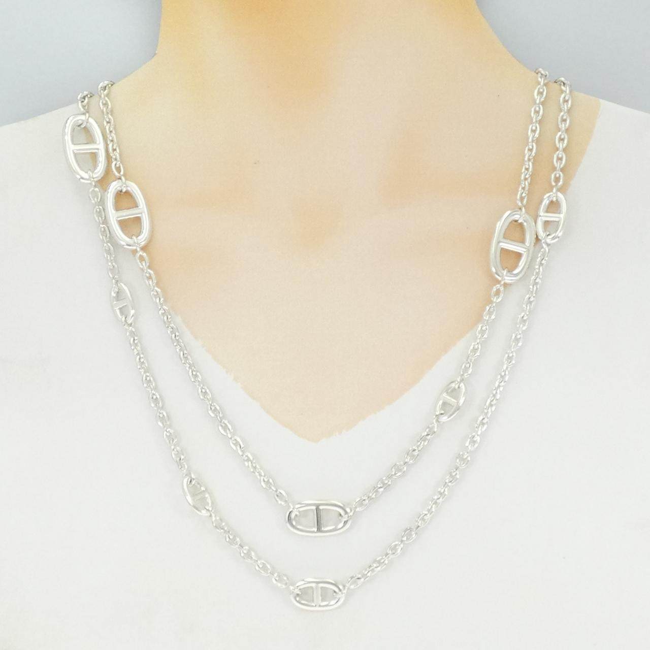 エルメス ファランドール 925シルバー ネックレス