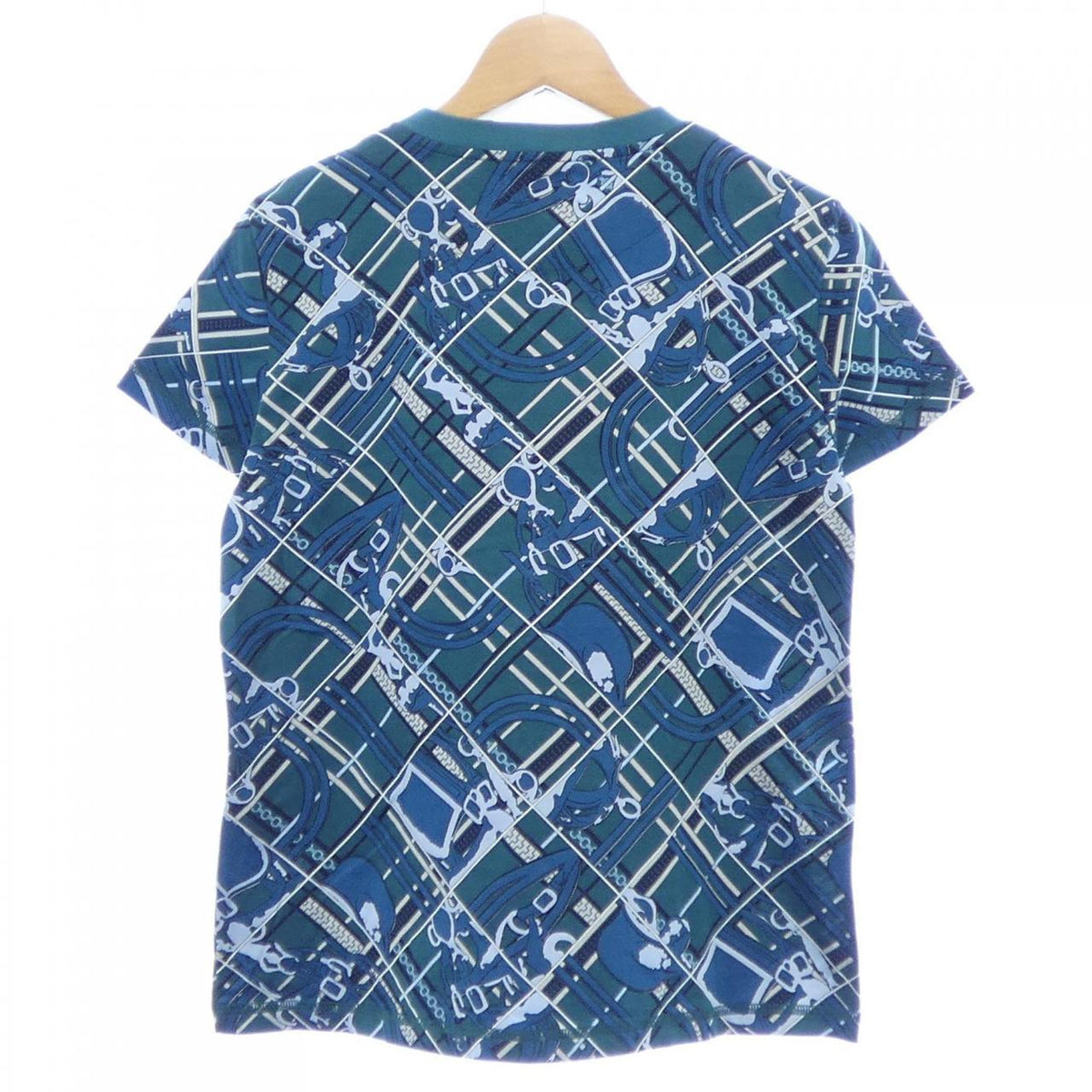 エルメス EN DESORDRE ET CHAINES コットンTシャツ