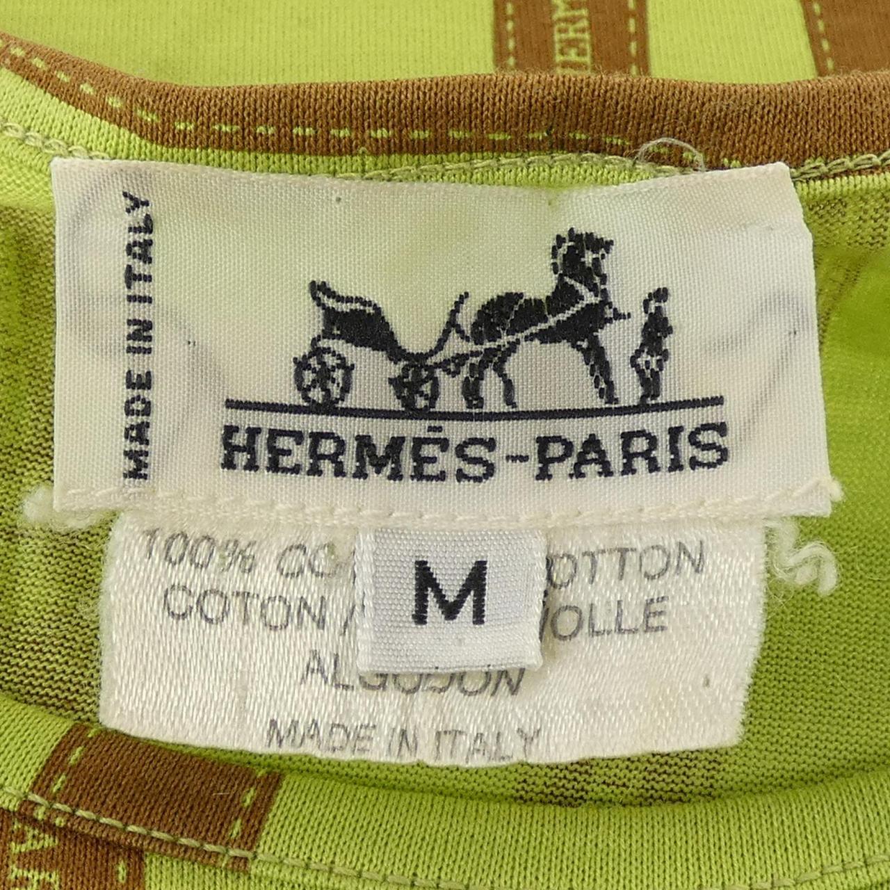 エルメス ボリュデュック コットン Tシャツ