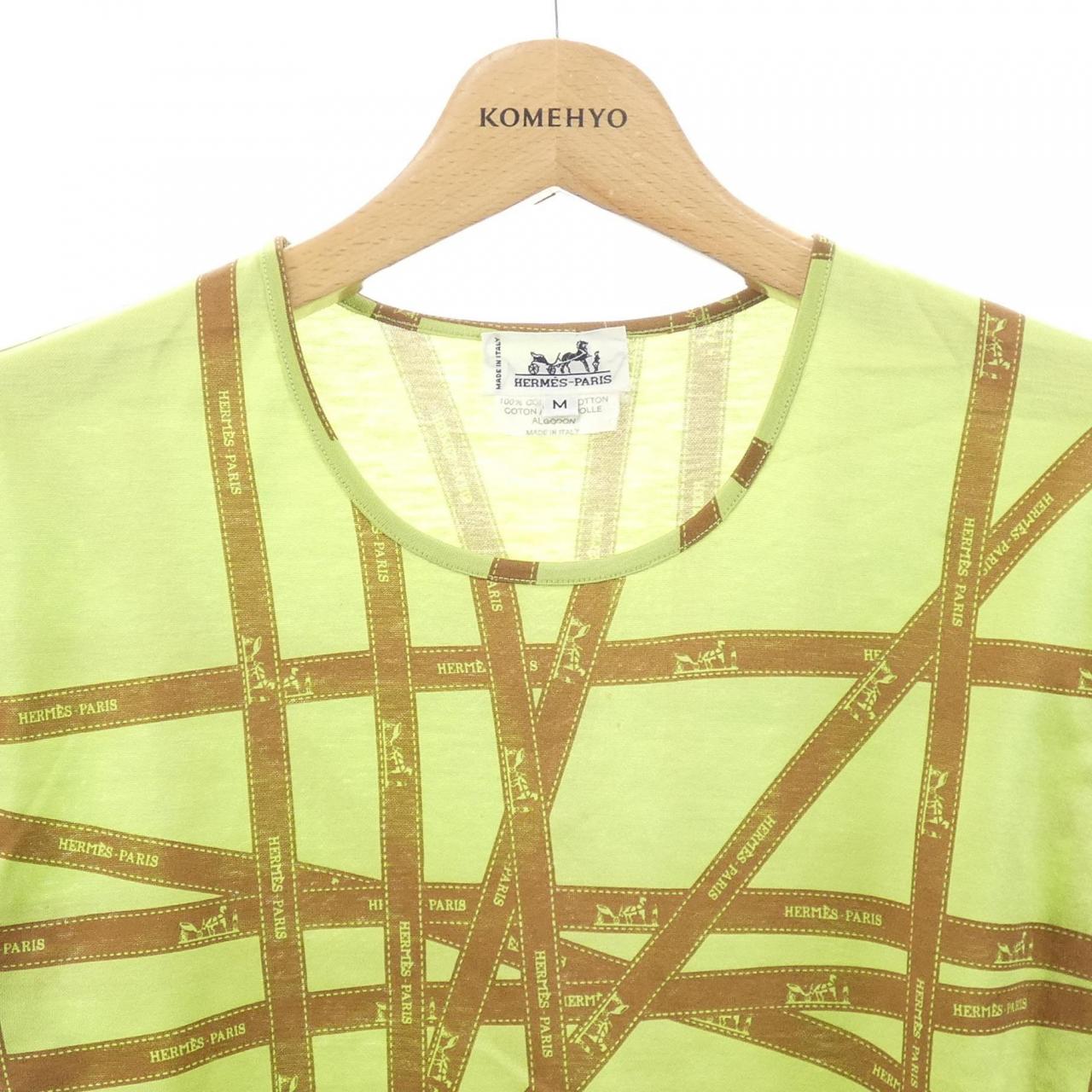 エルメス ボリュデュック コットン Tシャツ
