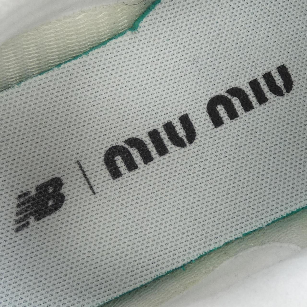ミュウミュウ NEW BALANCE 574 スニーカー
