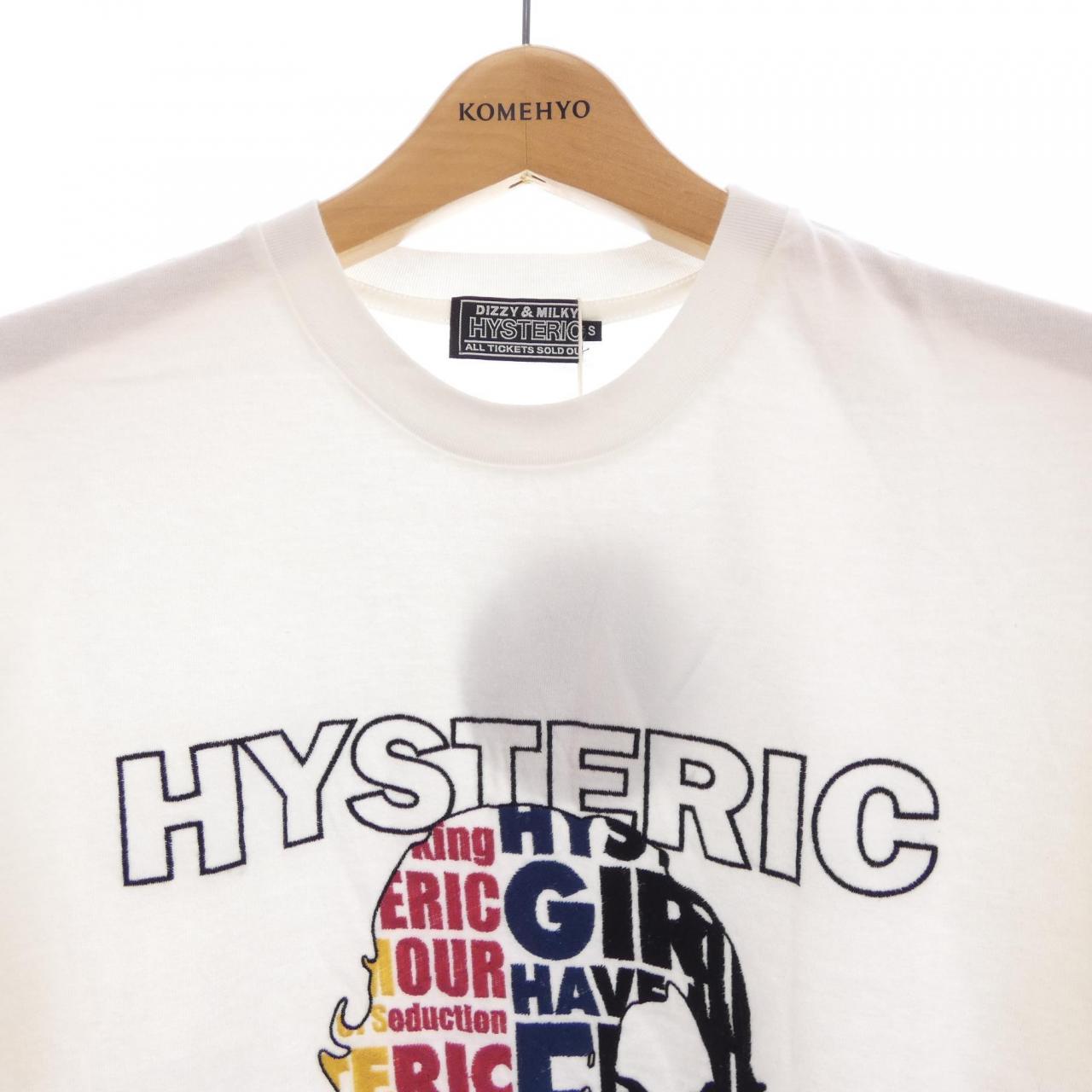 ヒステリックグラマー コットンTシャツ