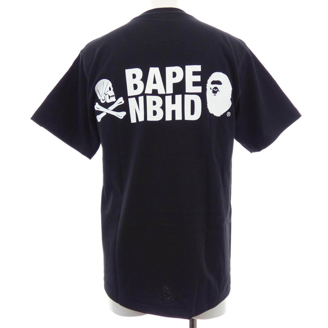 アベイシングエイプNEIGHBORHOODコットンTシャツ
