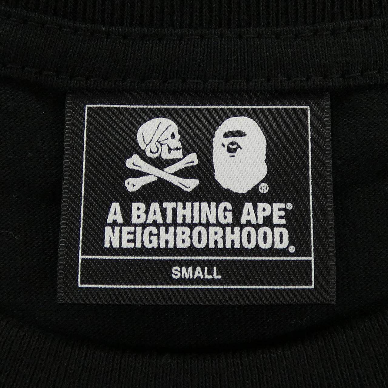 アベイシングエイプNEIGHBORHOODコットンTシャツ