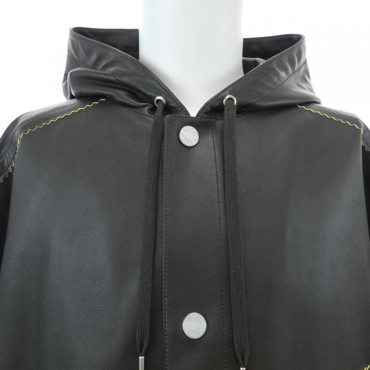 エルメス レザージャケット