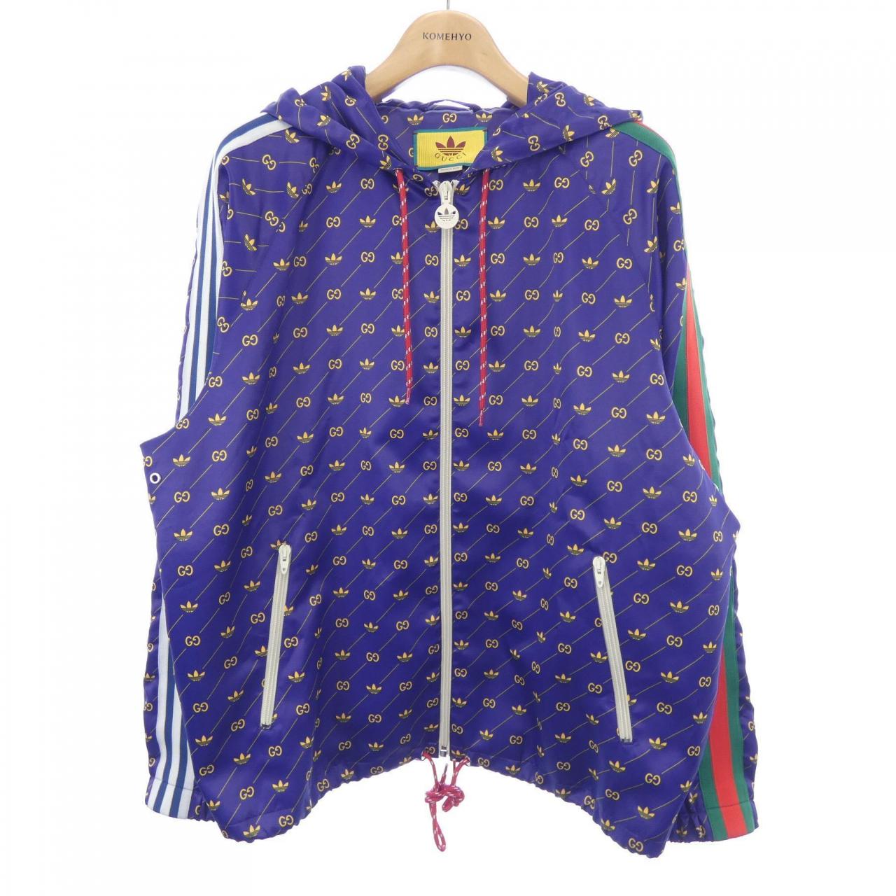 グッチ ADIDAS TREFOIL PRINT ジャケット