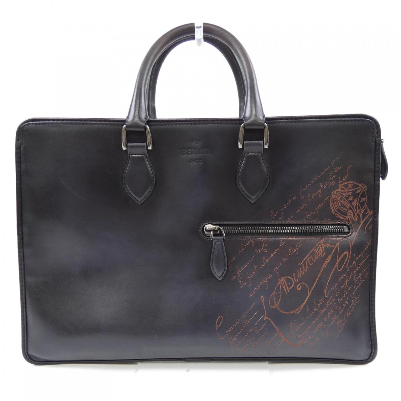ベルルッティ アンジュールスクリットレザー ブリーフケース