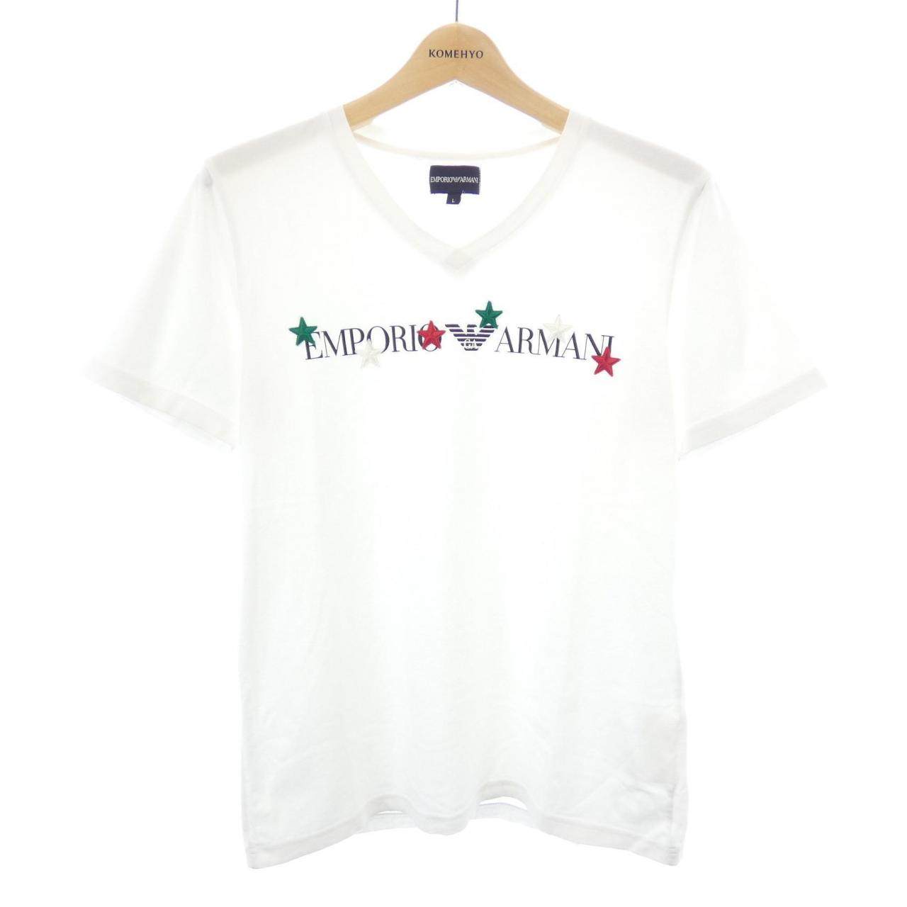 エンポリオアルマーニ コットンTシャツ
