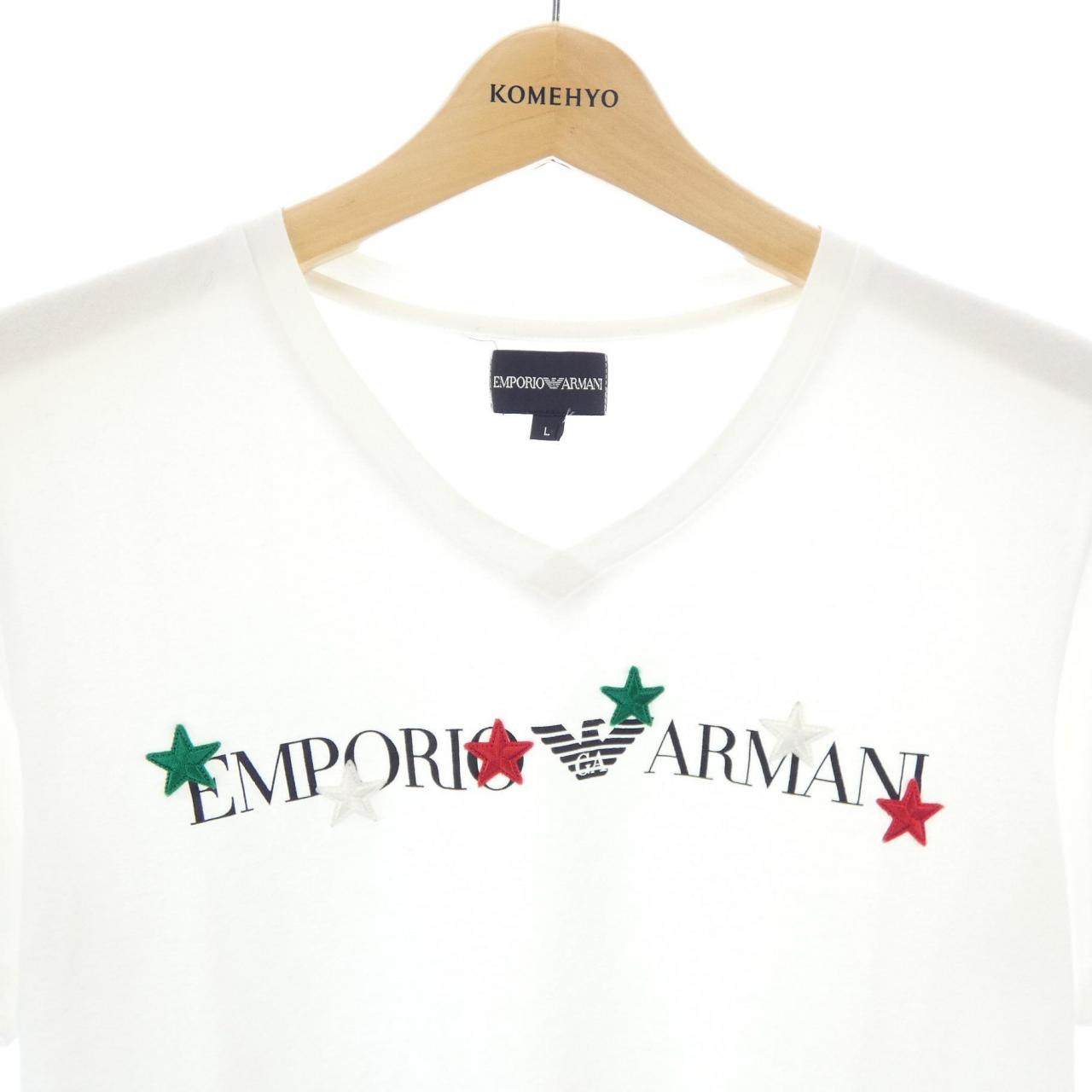 エンポリオアルマーニ コットンTシャツ