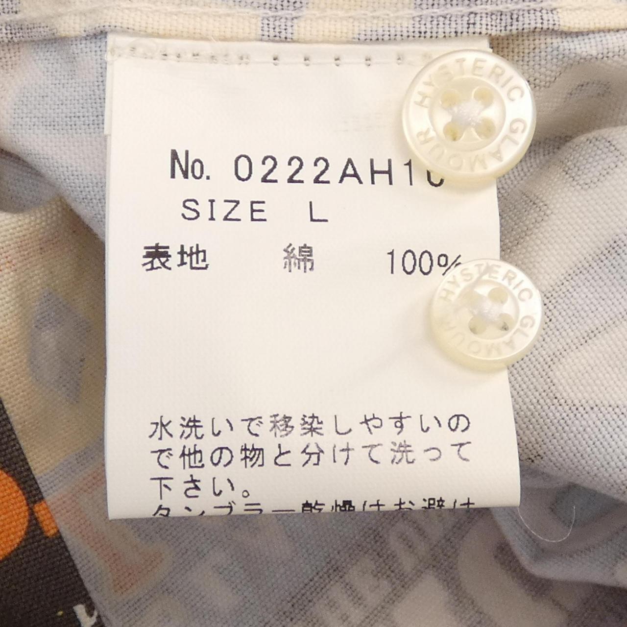 ヒステリックグラマー 半袖シャツ