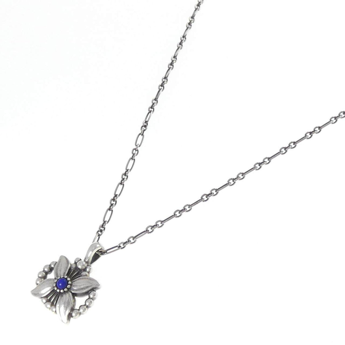 ジョージジェンセン 925シルバー ラピスラズリ ネックレス