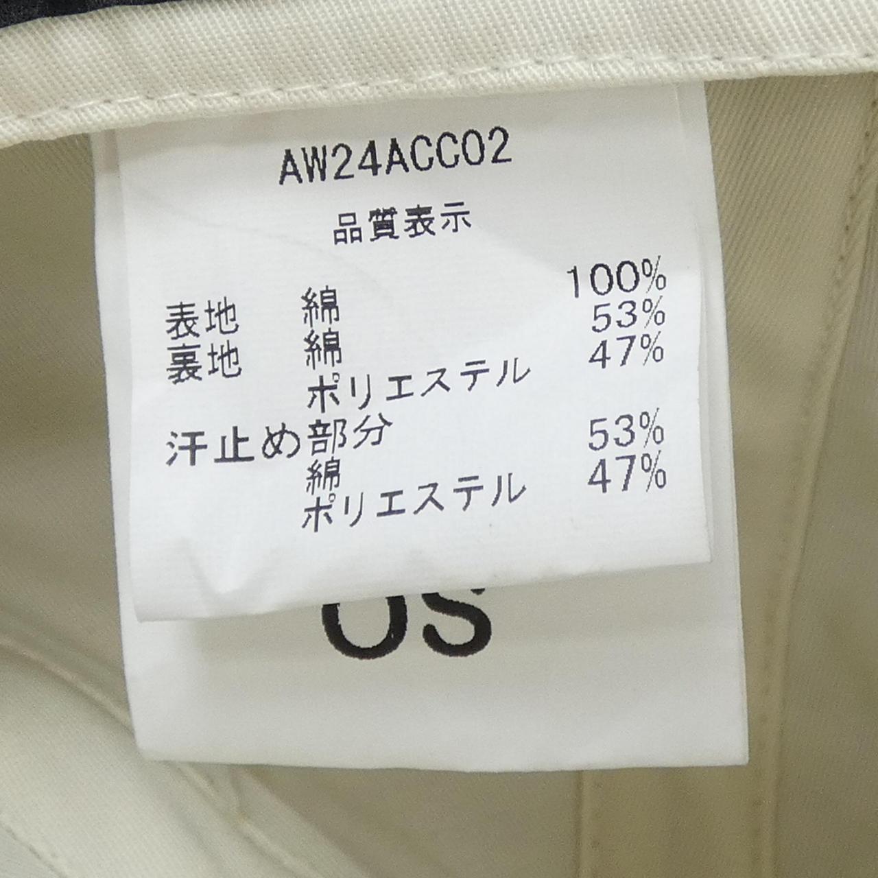 フィックスステュディオス AW24ACC02 キャップ