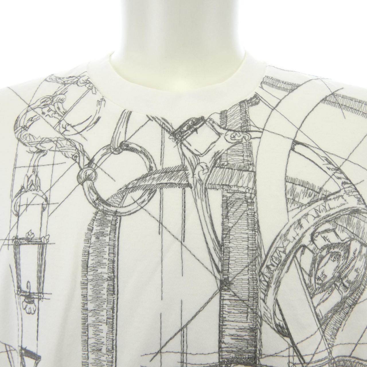 エルメス カヴァルカドゥールグリフォネ コットンTシャツ