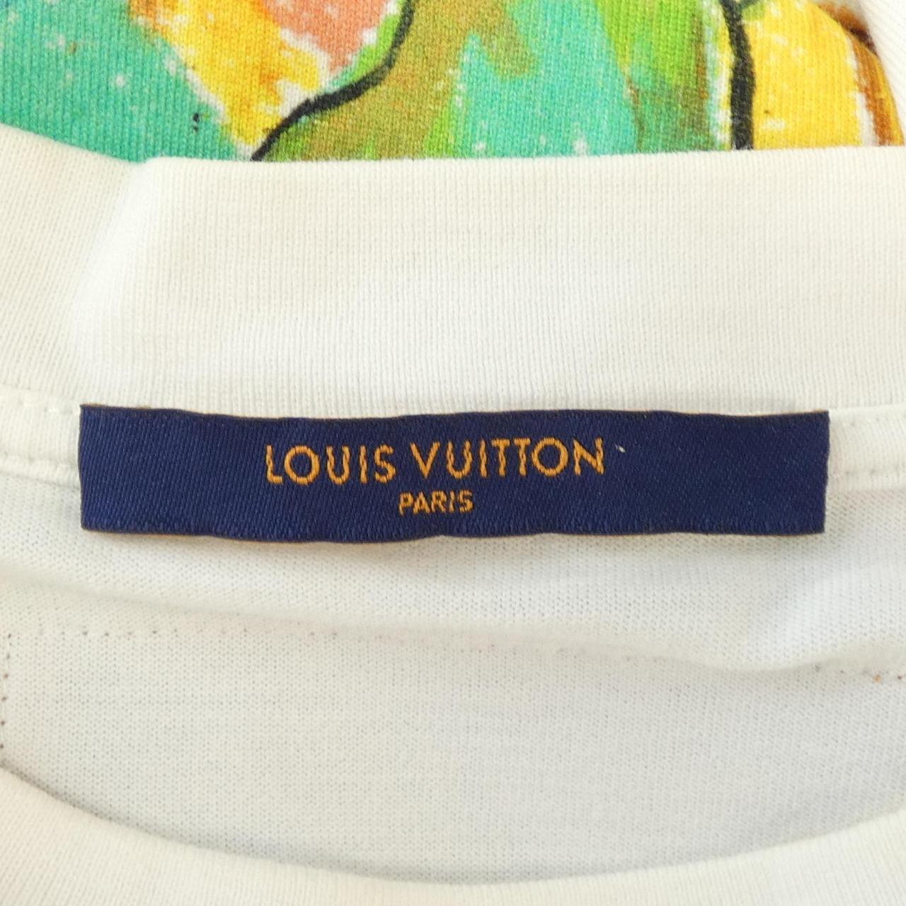 ルイヴィトン LVフレンドインサイドアウトラペル コットンTシャツ