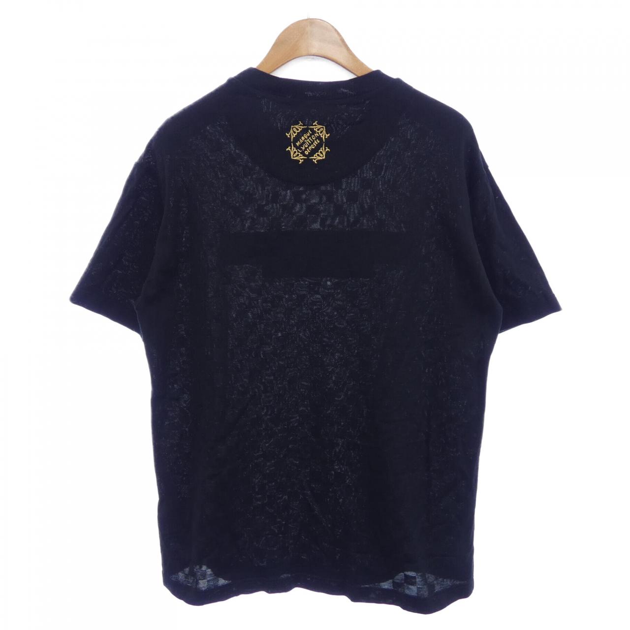 ルイヴィトン エンベリッシュドダミエピケ Tシャツ