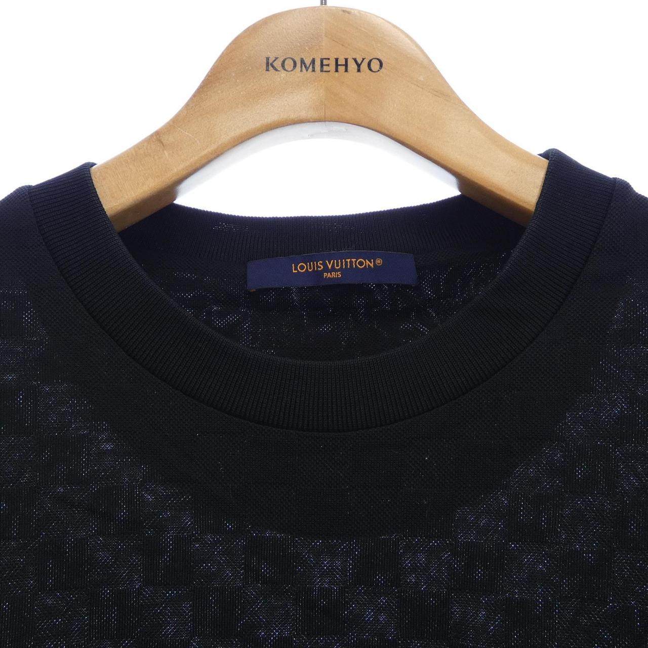 ルイヴィトン エンベリッシュドダミエピケ Tシャツ