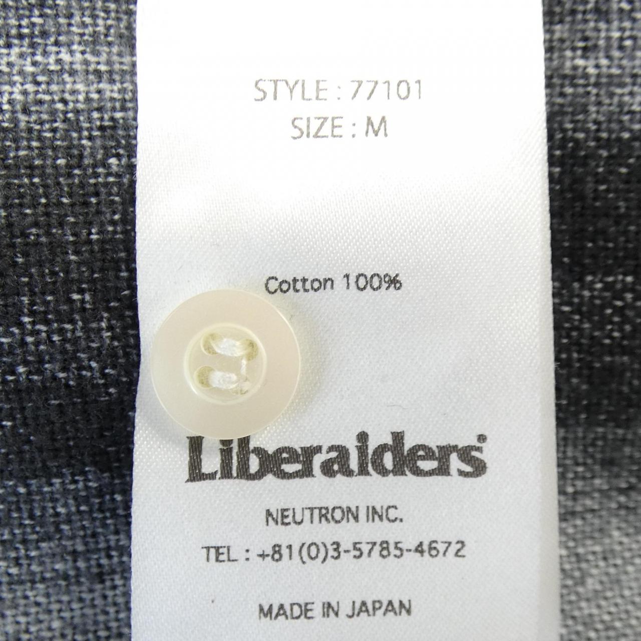 リベレイダース チェックシャツ