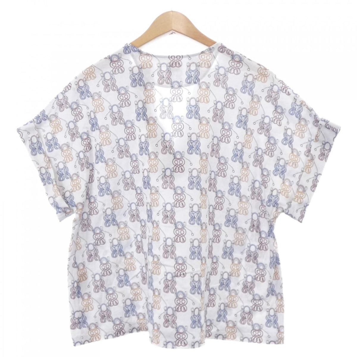 エルメス カシミヤ混トップス