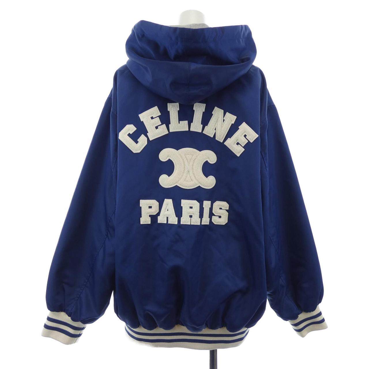 セリーヌ CELINE PARIS カシミヤ混ジャケット
