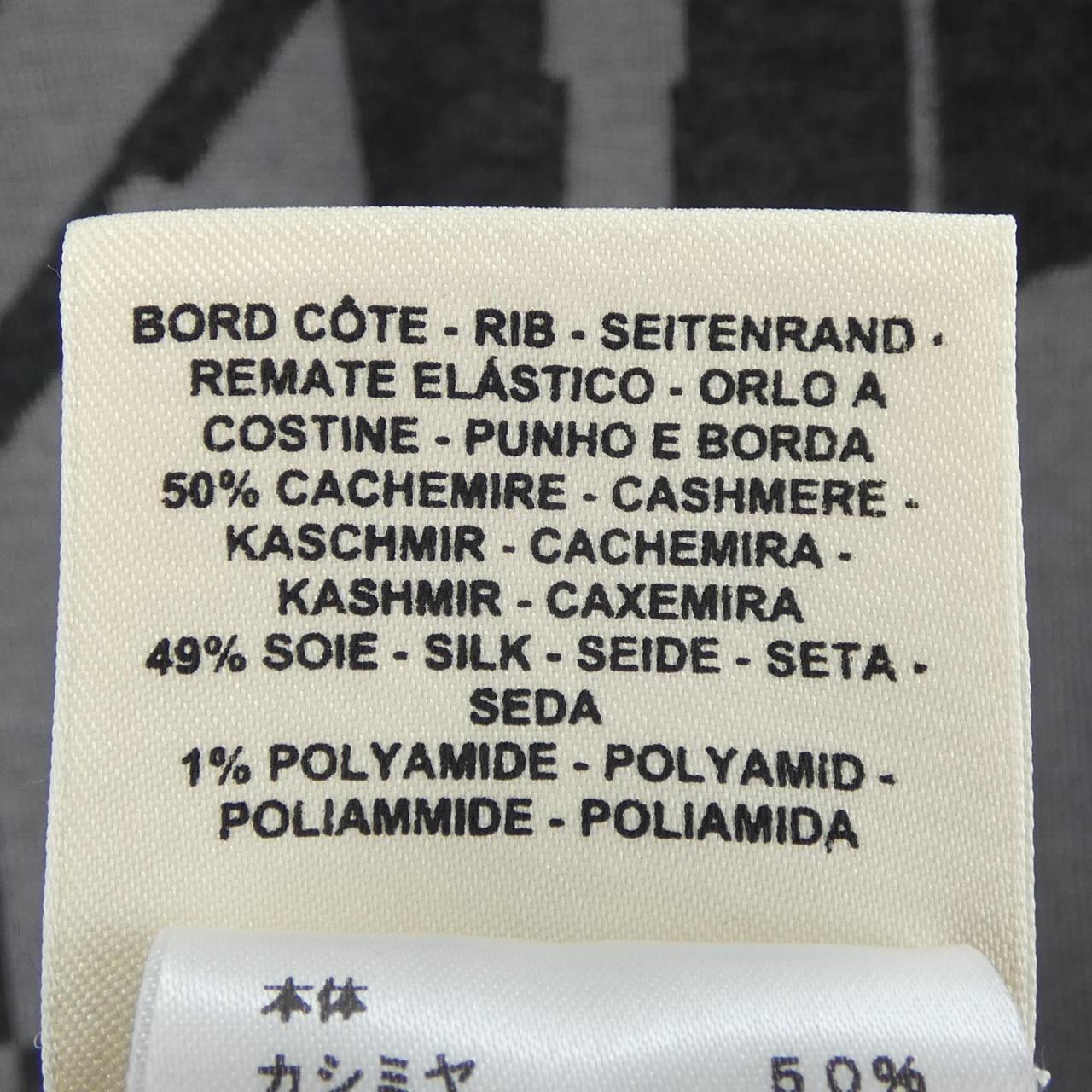 エルメス CLIC CLAC シルクカシミヤ ワンピース
