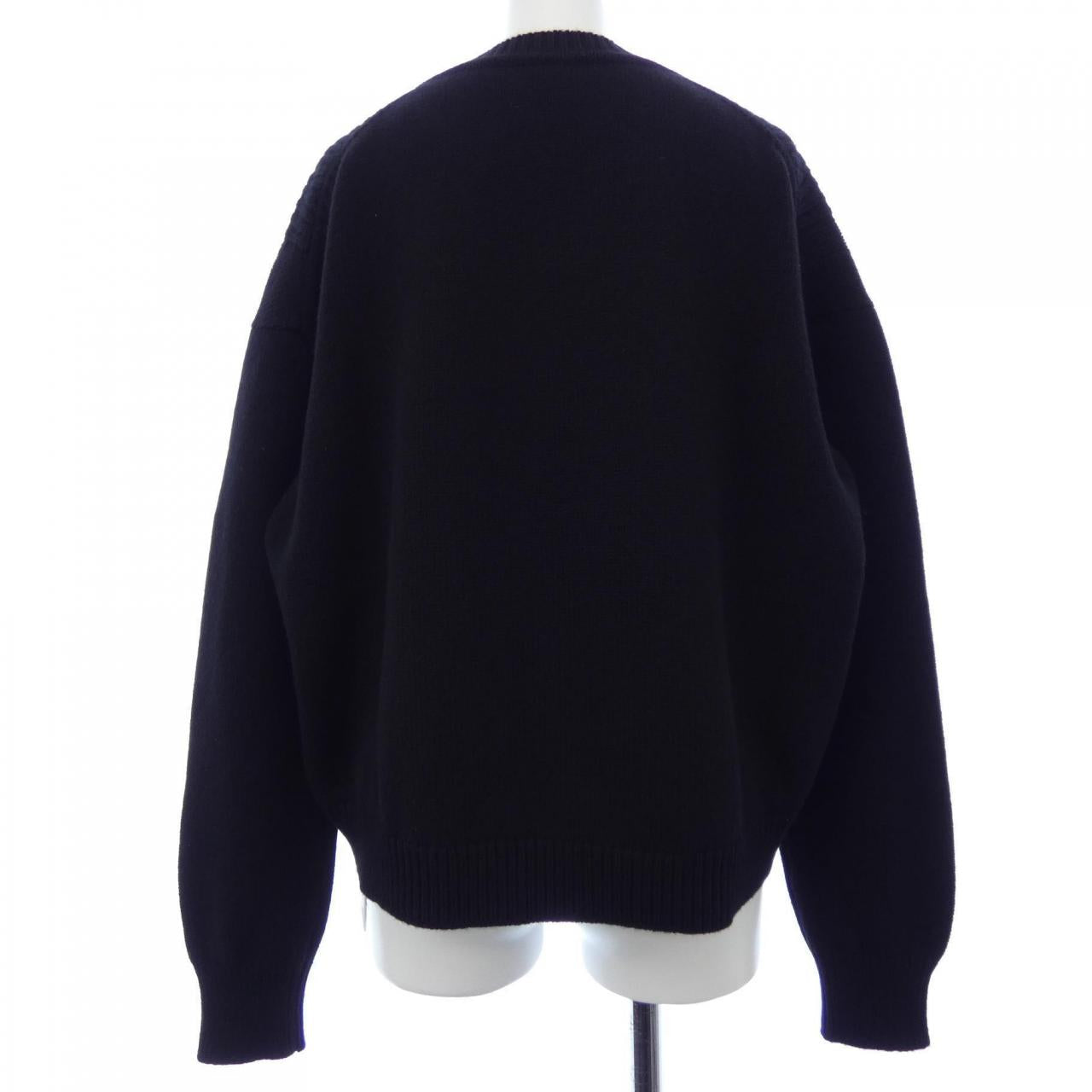 エルメス カナディアンボタン カシミヤ ニット 36