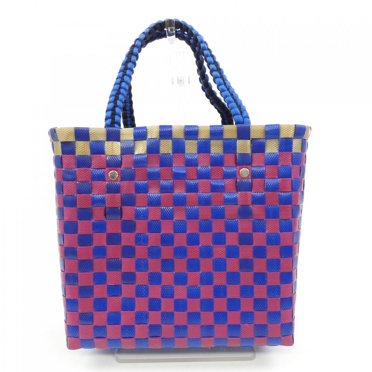 マルニ MARI MARKET JERSEY HANDLE BASKET バッグ